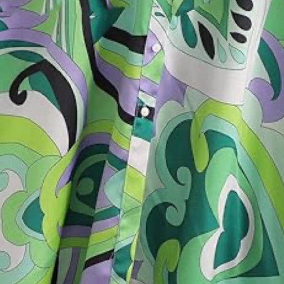 Woman Racheal Zoe 2-piece Set Crop Shirt With Pants (size L) - Picture 3 of 5